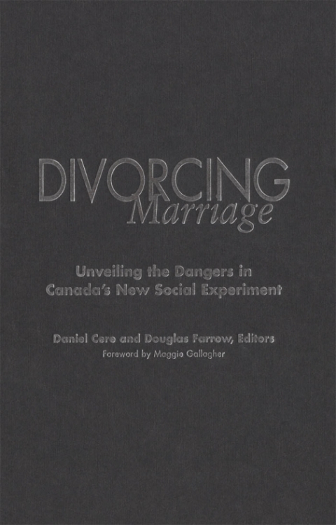 Cover image for book Divorcing Marriage