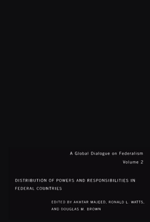 Distribution of Powers and Responsibilities in Federal Countries 