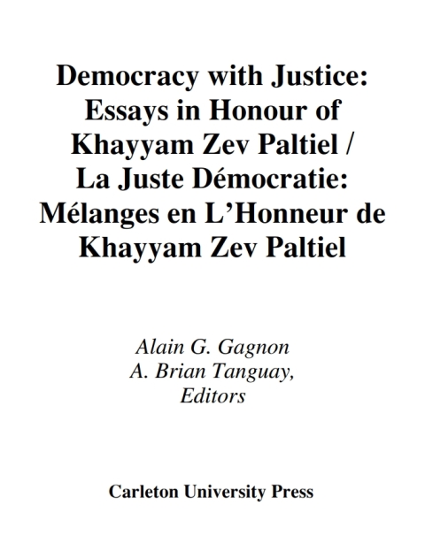 Democracy with Justice/La juste democratie 