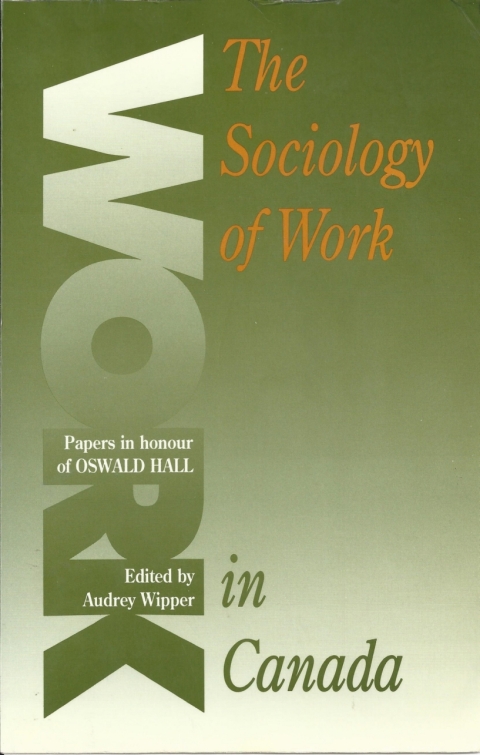 Cover image for book Sociology of Work in Canada