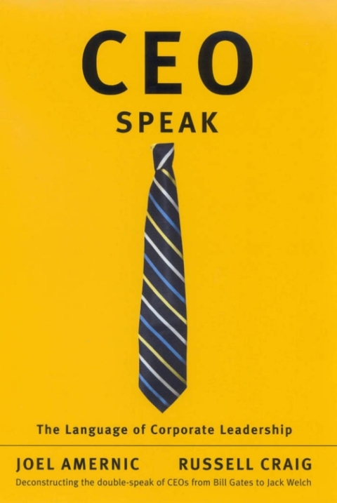 Cover image for book CEO-Speak