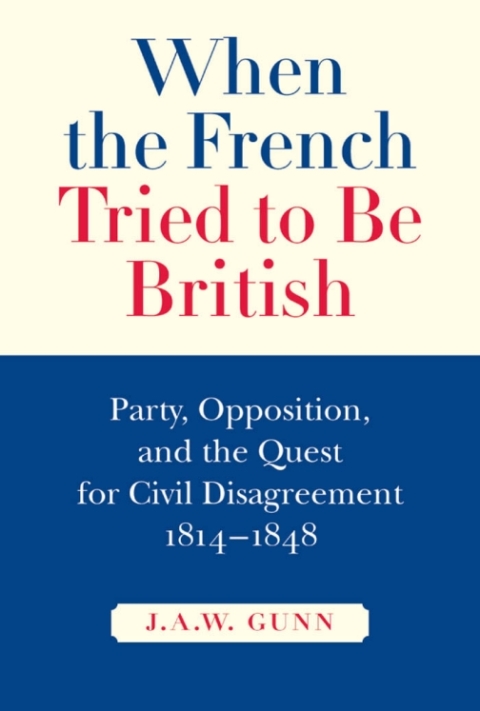 Cover image for book When the French Tried to be British