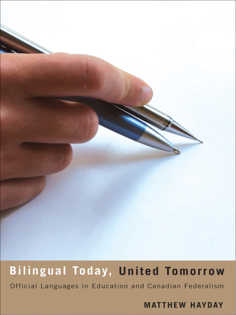 Cover image for book Bilingual Today, United Tomorrow