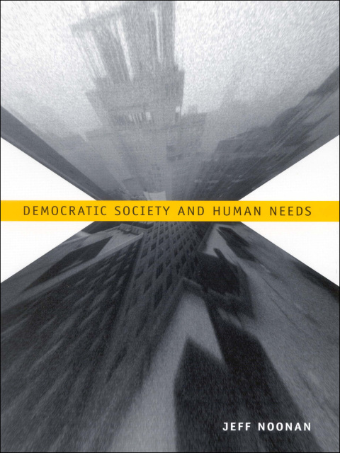 Cover image for book Democratic Society and Human Needs