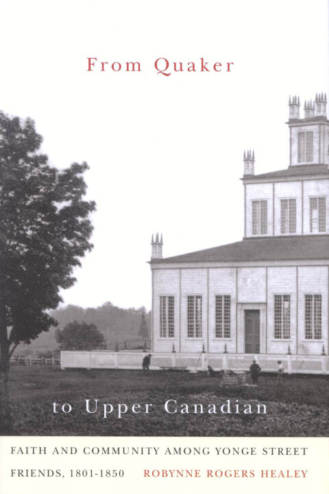 Cover image for book From Quaker to Upper Canadian