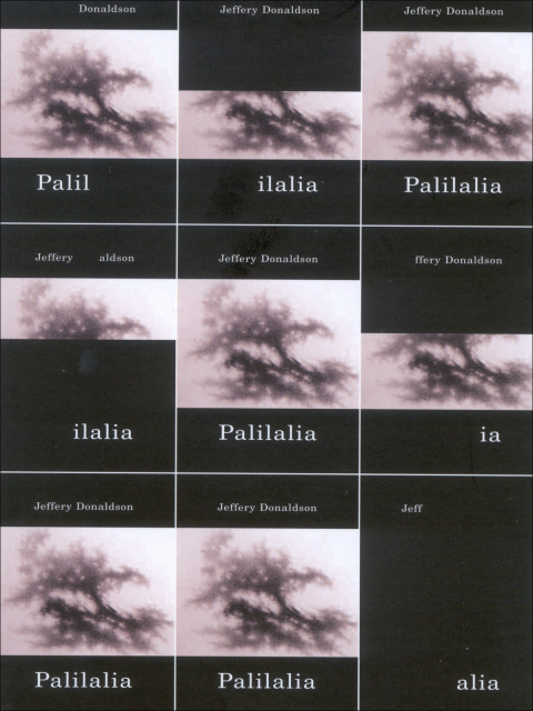 Cover image for book Palilalia