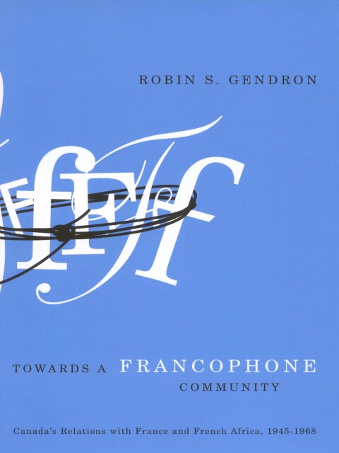 Cover image for book Towards a Francophone Community