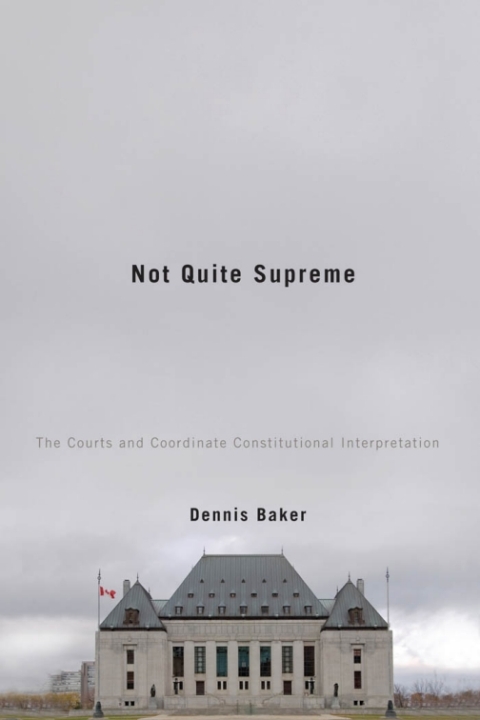 Cover image for book Not Quite Supreme