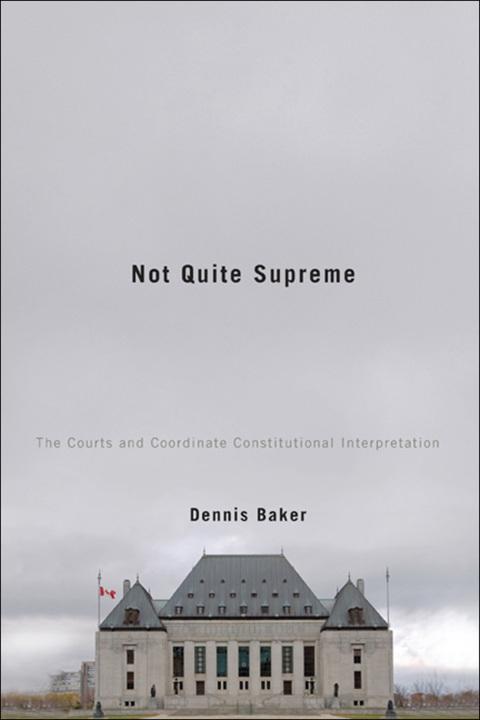 Cover image for book Not Quite Supreme