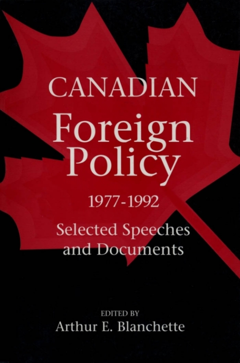 Cover image for book Canadian Foreign Policy, 1977-1992