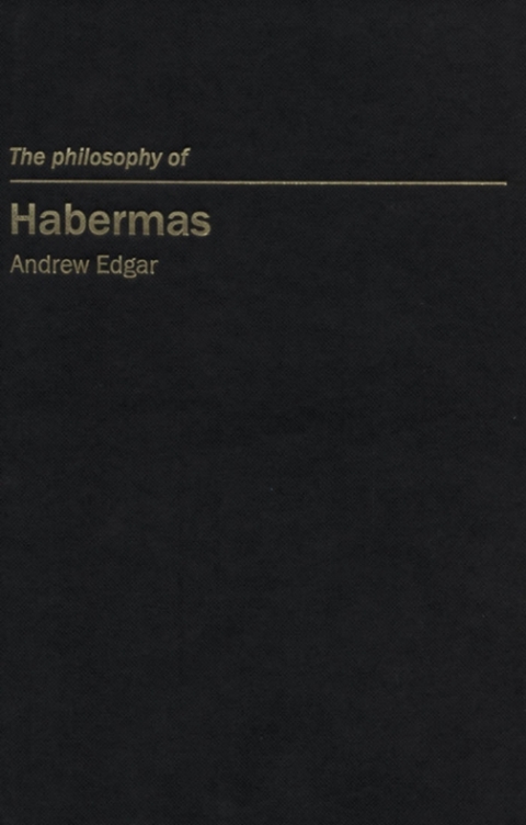 Cover image for book Philosophy of Habermas