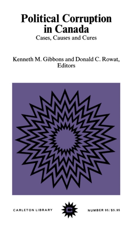 Cover image for book Political Corruption in Canada