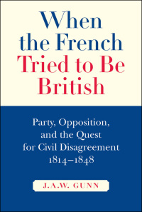 Cover image: When the French Tried to be British 9780773535121
