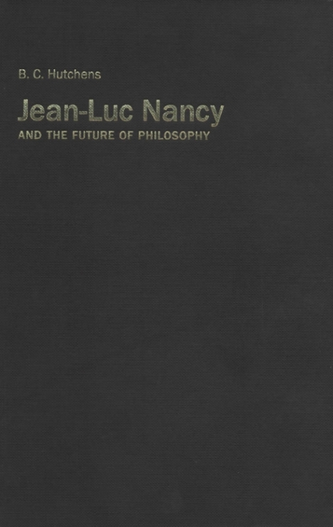 Cover image for book Jean-Luc Nancy and the Future of Philosophy