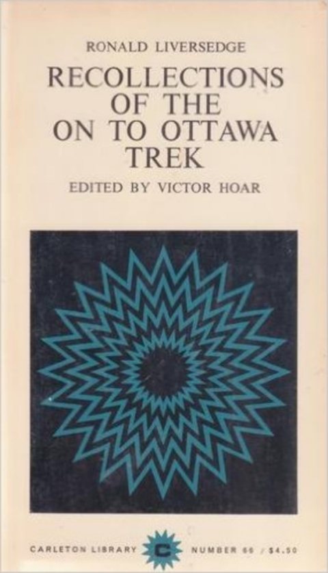 Cover image for book Recollections of the on to Ottawa Trek