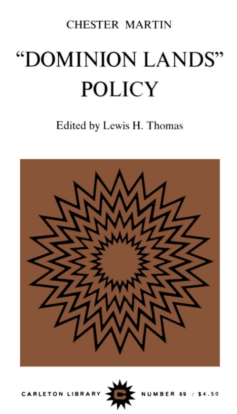 Cover image for book Dominion Lands Policy
