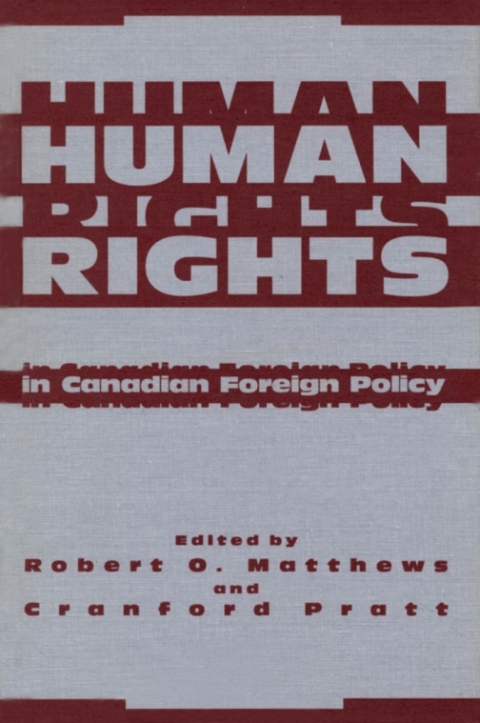 Cover image for book Human Rights in Canadian Foreign Policy