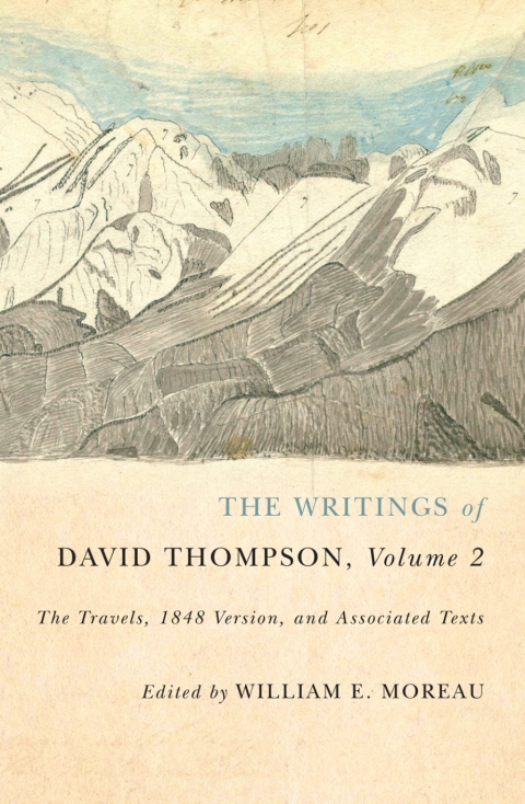 Cover image for book The Writings of David Thompson, Volume 2