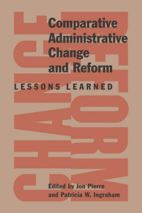 Cover image for book Comparative Administration Change