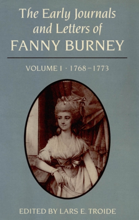 Cover image for book Early Journals and Letters of Fanny Burney, Volume 1