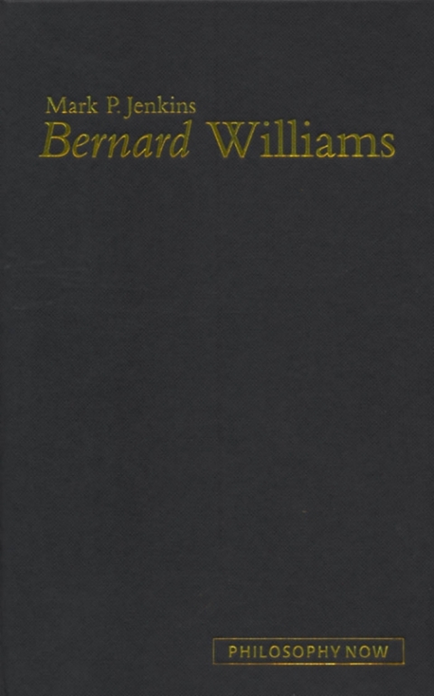 Cover image for book Bernard Williams