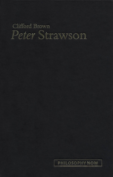 Cover image for book Peter Strawson
