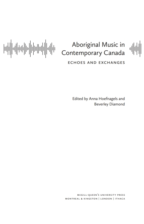 Cover image for book Aboriginal Music in Contemporary Canada