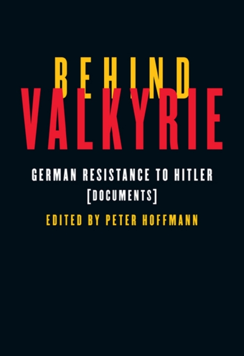 Cover image for book Behind Valkyrie