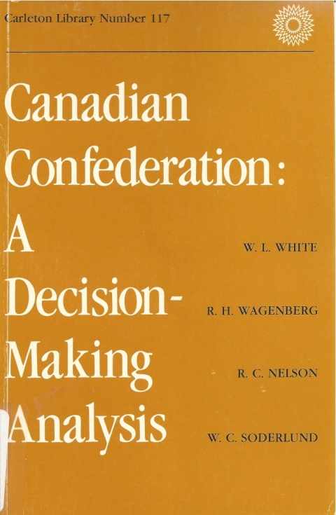 Cover image for book Canadian Confederation