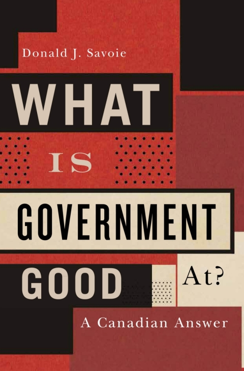 Cover image for book What Is Government Good At?