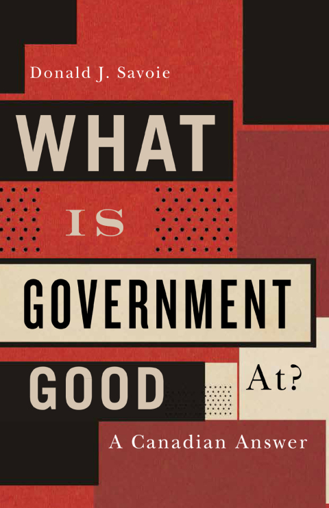 Cover image for book What Is Government Good At?