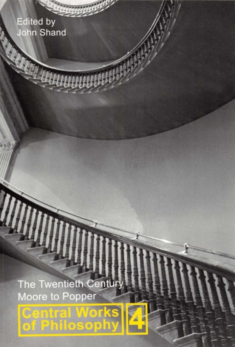 Cover image for book Central Works of Philosophy, Volume 4