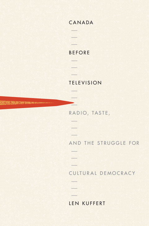 Cover image for book Canada before Television