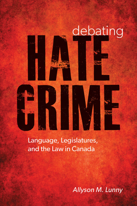 Cover image for book Debating Hate Crime
