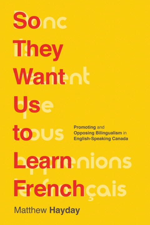 Cover image for book So They Want Us to Learn French