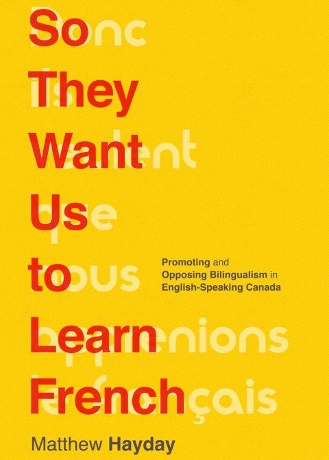 Cover image for book So They Want Us to Learn French
