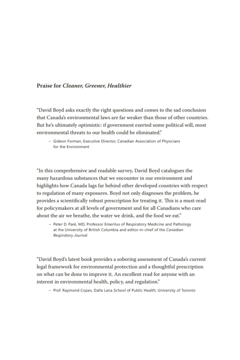 Cover image for book Cleaner, Greener, Healthier