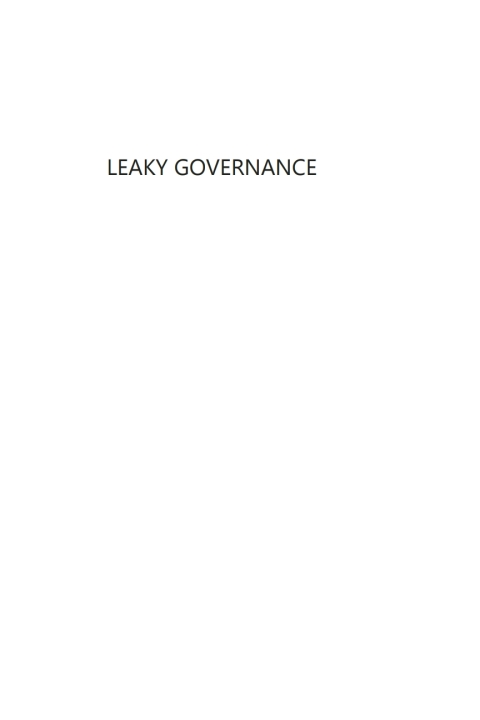 Cover image for book Leaky Governance