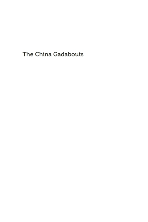 Cover image for book China Gadabouts