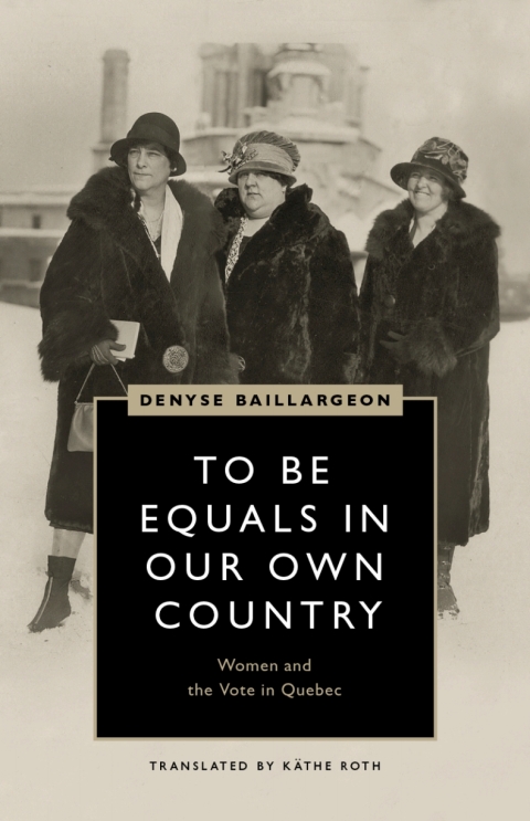 Cover image for book To Be Equals in Our Own Country