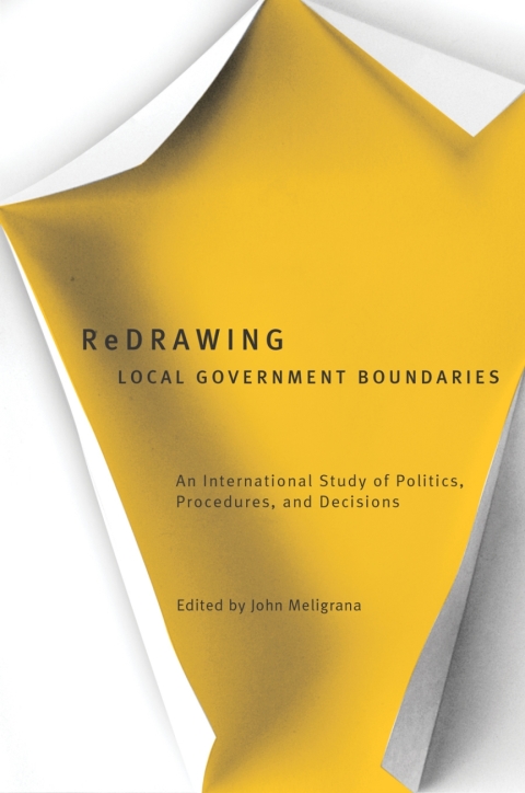 Cover image for book Redrawing Local Government Boundaries