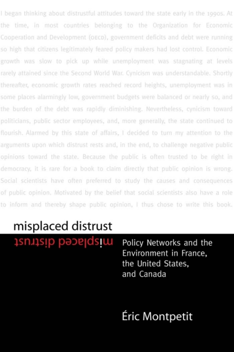 Cover image for book Misplaced Distrust