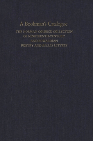 A Bookman's Catalogue Vol. 2  M-End