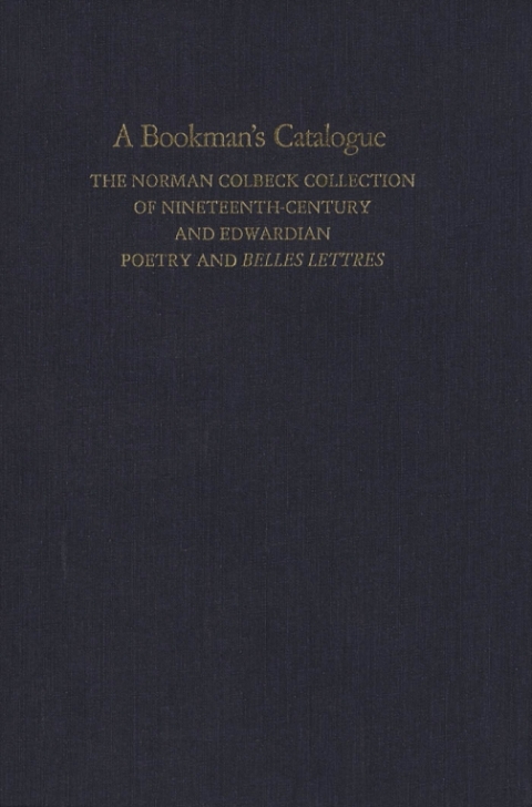 Cover image for book A Bookman's Catalogue Vol. 2  M-End