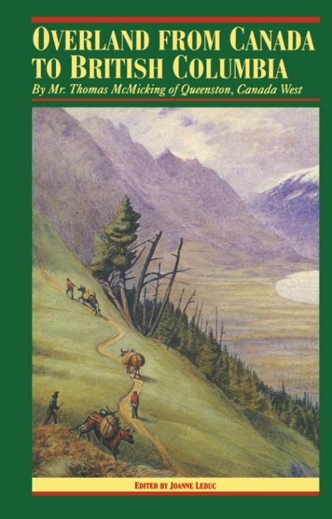 Cover image for book Overland from Canada to British Columbia