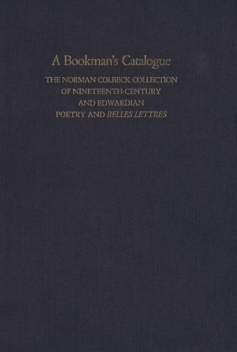 Cover image for book A Bookman's Catalogue Vol. 1  A-L