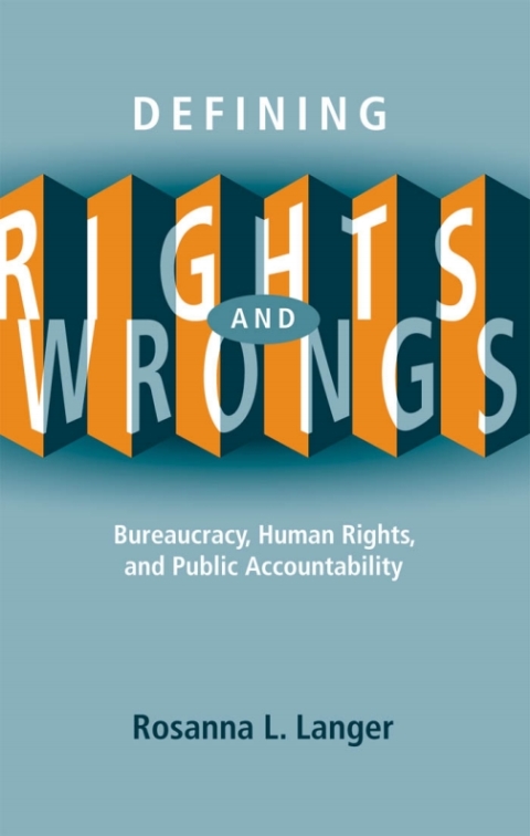 Cover image for book Defining Rights and Wrongs