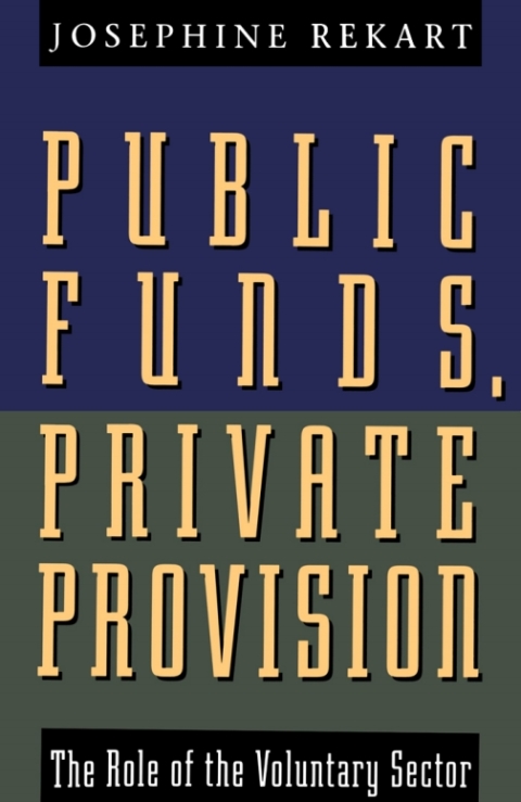 Cover image for book Public Funds, Private Provision