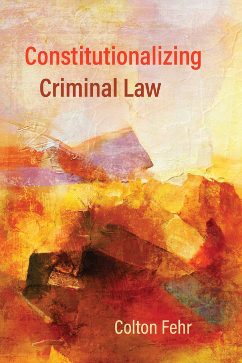 Cover image for book Constitutionalizing Criminal Law