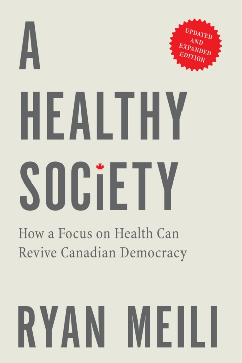 Cover image for book A Healthy Society, Updated and Expanded Edition